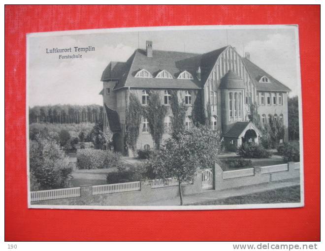 TEMPLIN Forstschule - Templin