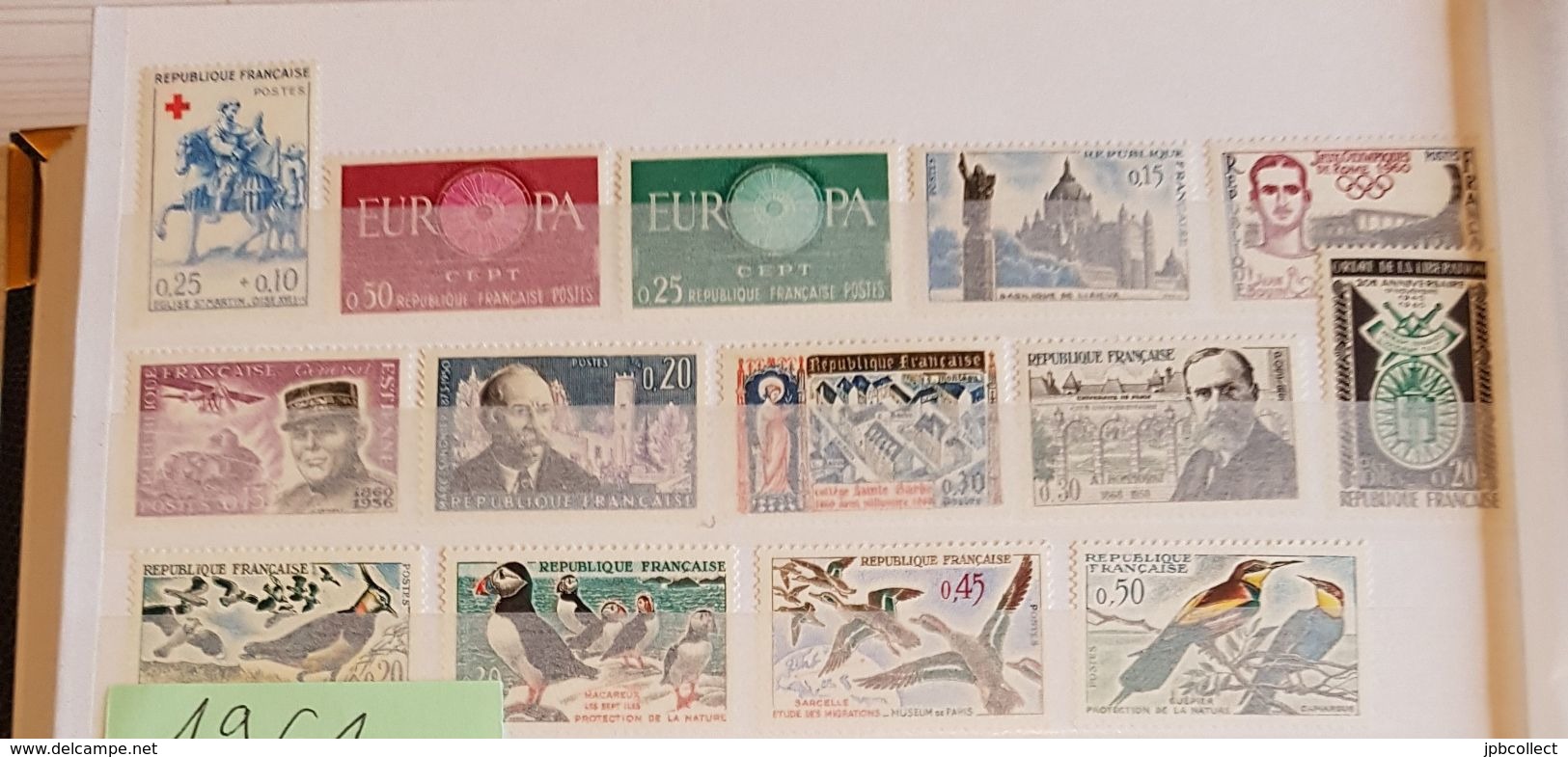 Timbres De France Neufs ** Année 1960 Remise 50% + 20% - 1960-1969