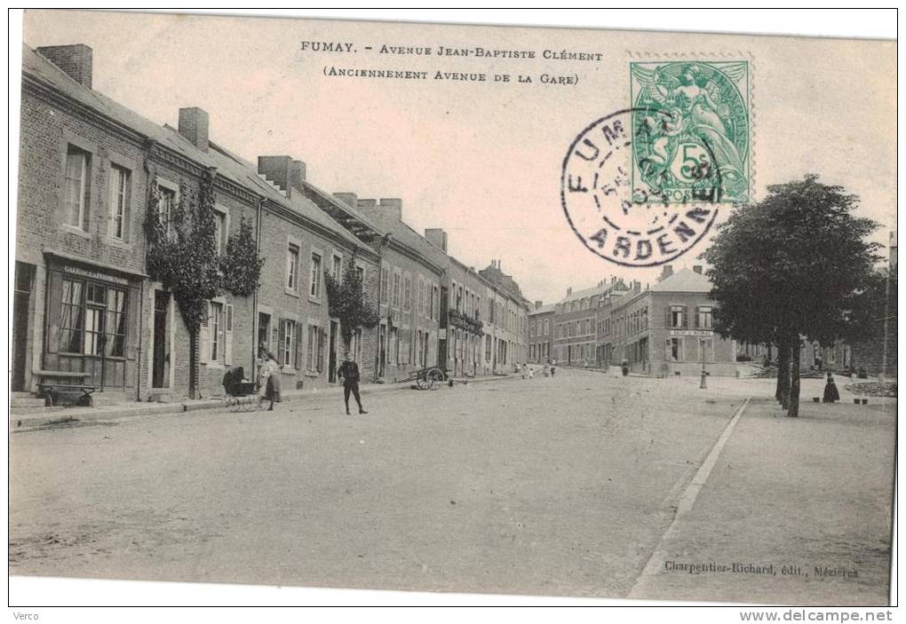 Carte Postale Ancienne De FUMAY - Fumay