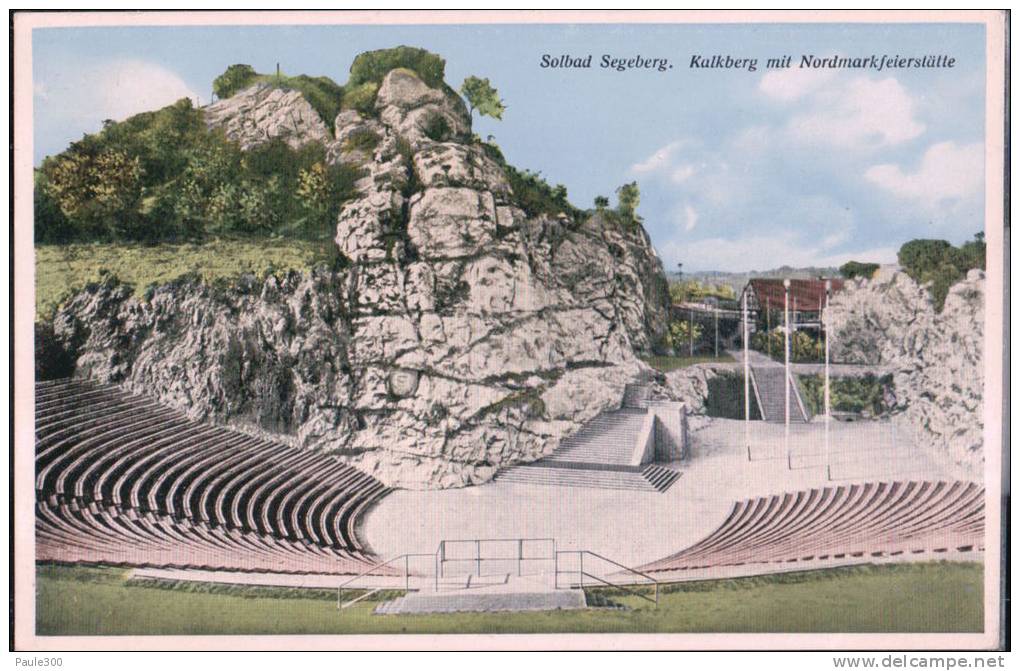 Bad Segeberg - Kalkberg Mit Nordmarkfeierstätte - Bad Segeberg