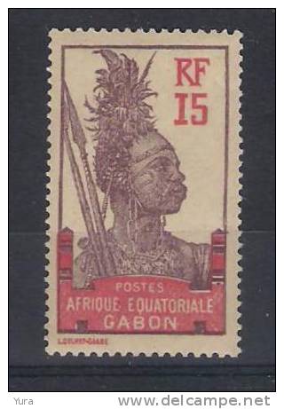 Gabon Y/T  Nr 54* (a6p3) - Unused Stamps