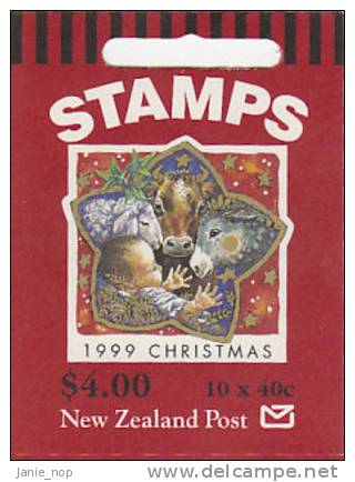 New Zealand-1999 Christmas $ 4.00 Booklet - Booklets