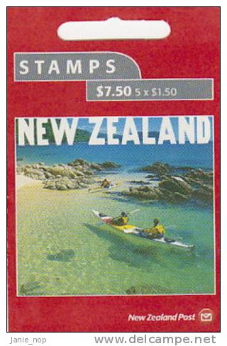 New Zealand-2001 $ 7.50 Tourism Booklet - Booklets