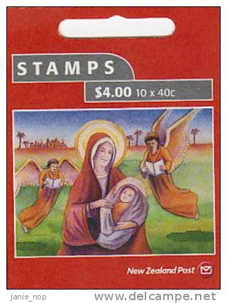 New Zealand-2001 Christmas $ 4.00 Booklet - Markenheftchen