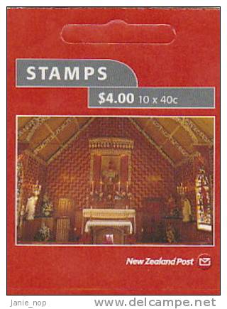 New Zealand-2002 Christmas $ 4.00 Booklet - Markenheftchen