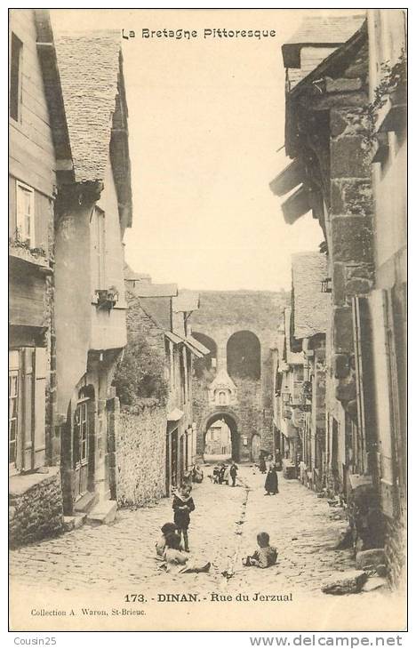 22 DINAN - Rue Du Jerzual - Dinan