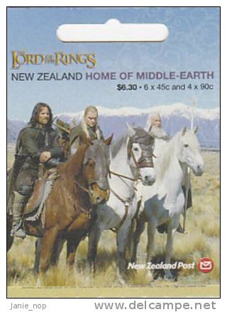 New Zealand-2004 Lord Of The Rings $ 6.30 Booklet - Booklets
