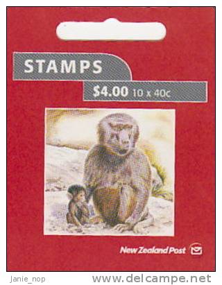 New Zealand-2004 Zoo Animals $ 4.00 Booklet - Carnets