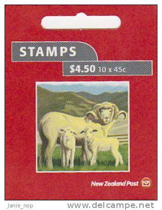 New Zealand-2005 Farm Animals $ 4.50 Booklet - Markenheftchen