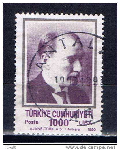 TR+ Türkei 1990 Mi 2905 - Oblitérés