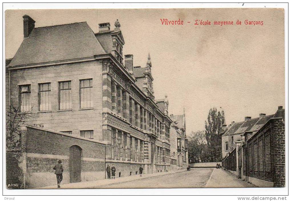 24027  -   Vilvorde  école  Moyenne  De  Garçons - Vilvoorde