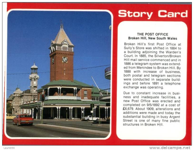 (970) Australia - NSW - Broken Hill Post Office - Broken Hill