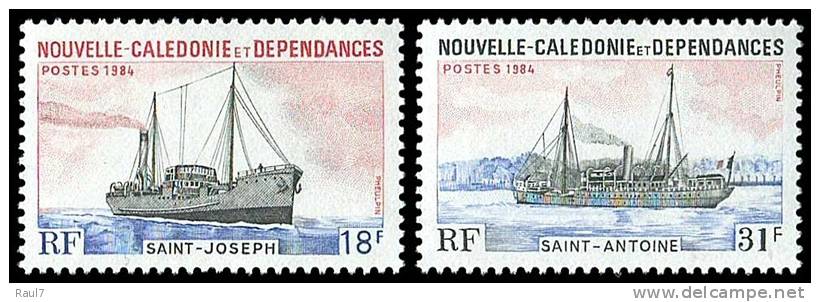 Nouvelle-Calédonie 1984 - Bateaux Anciens - 2val Neufs // Mnh - Unused Stamps