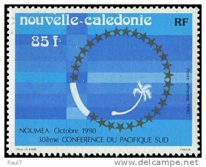 Nouvelle-Calédonie 1990 - 30e Conférance Pacifique Sud - 1val Neufs // Mnh - Ungebraucht