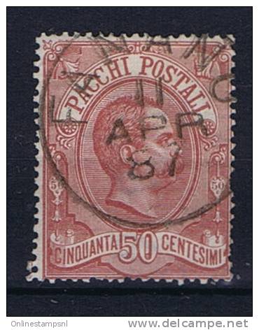 Italy: Pacchi Postal, Nr 3 Used - Oblitérés