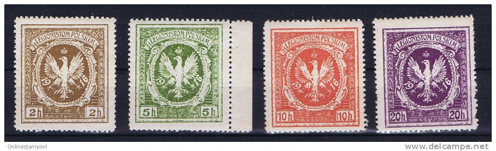 Polen: 1919 Legionistom Polskim, - Unused Stamps