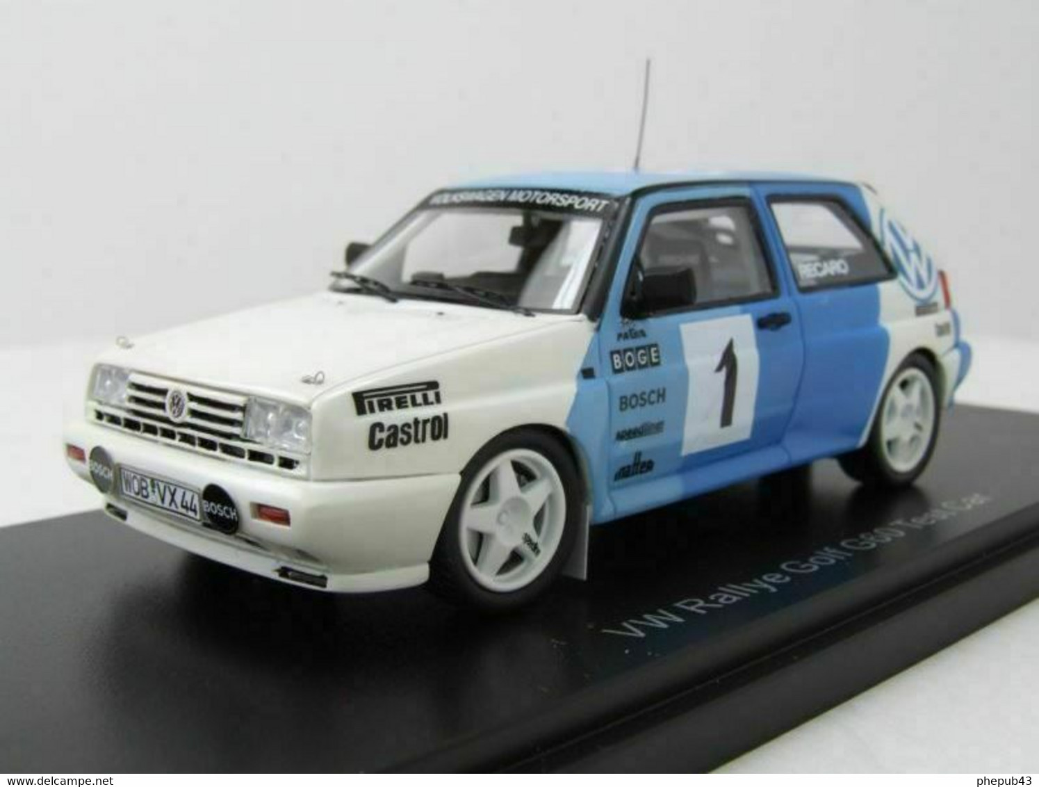 Volkswagen Rally Golf G60 - Erwin Weber - Test Car 1989 #1 - Neo - Rally