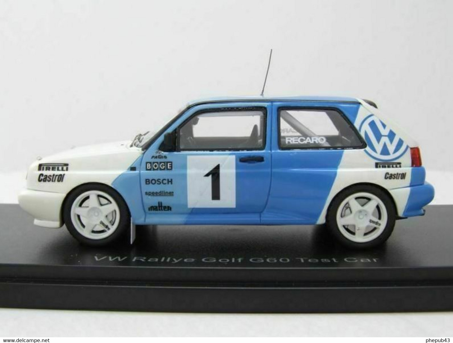 Volkswagen Rally Golf G60 - Erwin Weber - Test Car 1989 #1 - Neo - Rallye