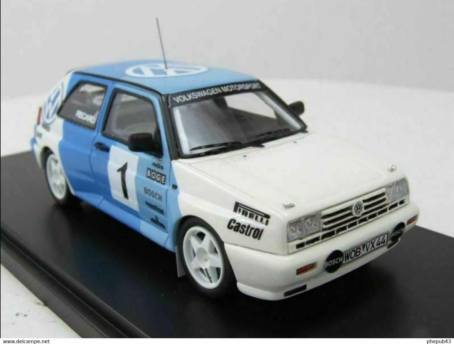 Volkswagen Rally Golf G60 - Erwin Weber - Test Car 1989 #1 - Neo - Rallye