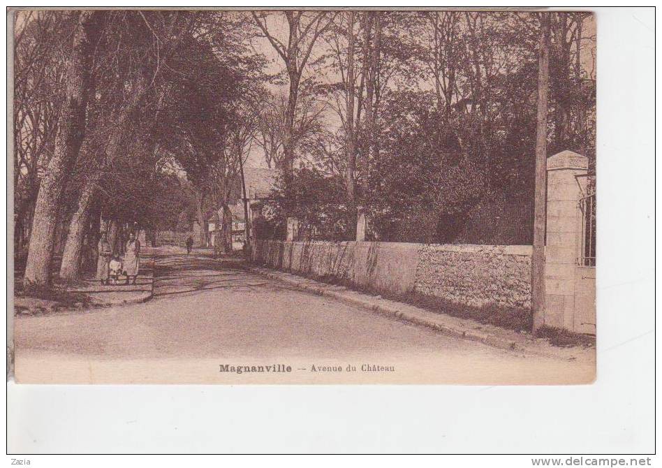 78.157/ MAGNANVILLE - Avenue Du Chateau - Magnanville