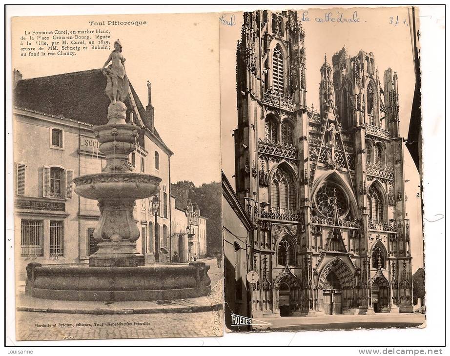 13 / 4 / 145  -  5  CP  DE  TOUL( Tts Scanées - 5 - 99 Postcards