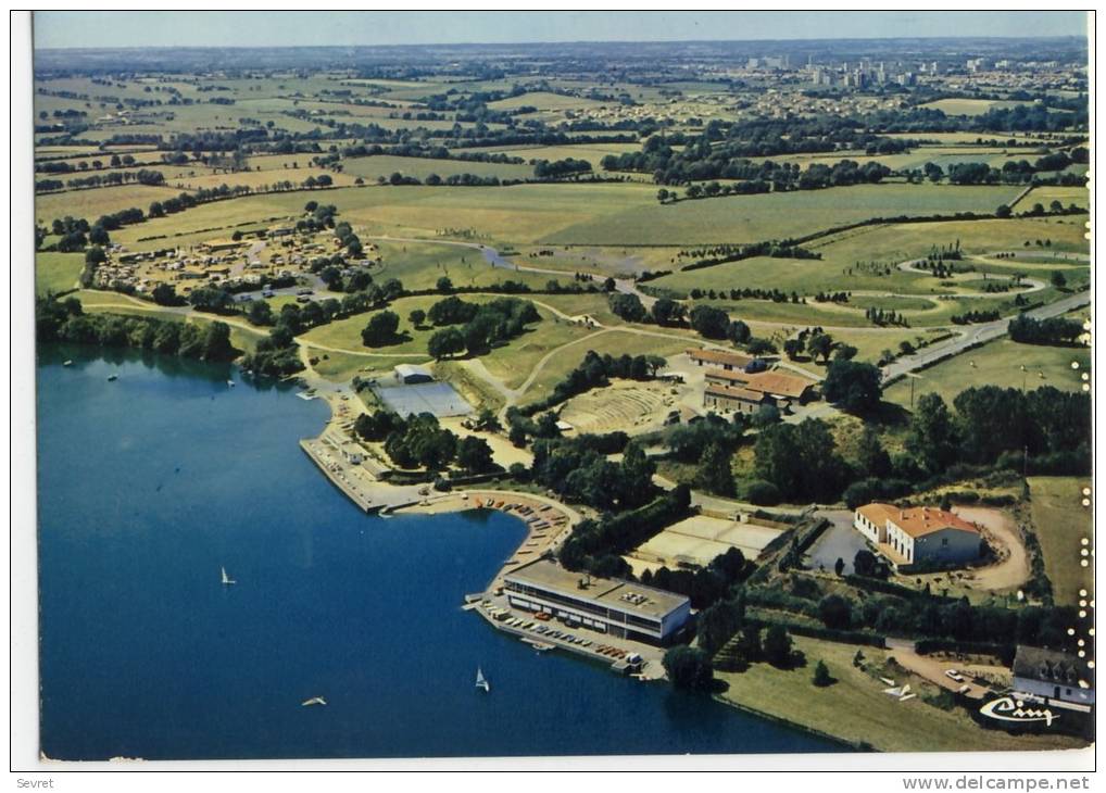 CHOLET  - Vue Aérienne - Lac De Ribou - Le Port.    - CPM - Cholet