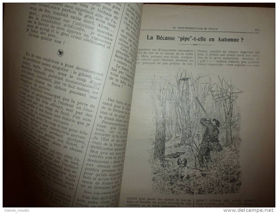 Juillet 1905  (CHASSE)   Saint-Hubert-Club    Revue Du Chasseur Sachant Chasser Sans Son Chien...........et Avec - Other & Unclassified