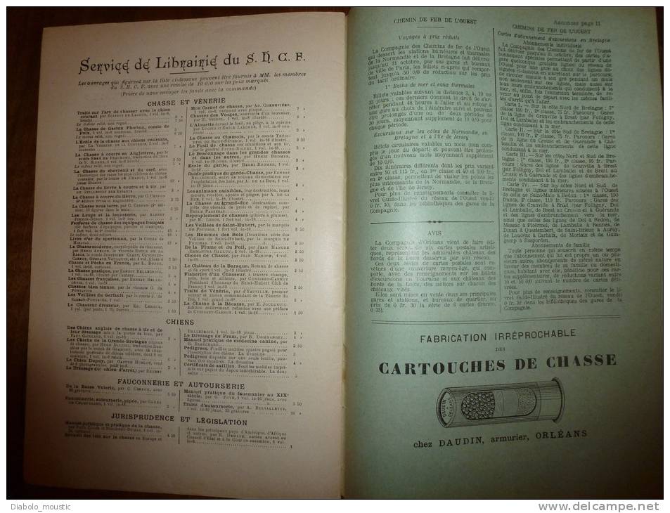 Juillet 1905  (CHASSE)   Saint-Hubert-Club    Revue Du Chasseur Sachant Chasser Sans Son Chien...........et Avec - Other & Unclassified