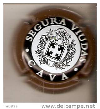 PLACA DE CAVA SEGURA VIUDAS  (CAPSULE) MARRON - Placas De Cava