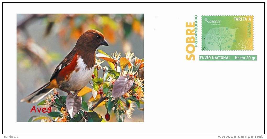 BIRDS Pre-paid Envelope 24 - Collections, Lots & Series