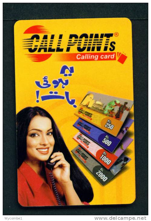 PAKISTAN - Chip Phonecard As Scan - Pakistan