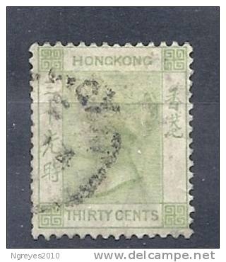 130203006  HONG KONG  G.B.  YVERT   Nº  44 - Used Stamps
