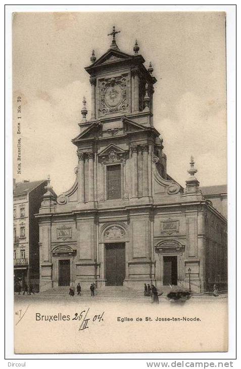 24036  -    Bruxelles   église   St Josse Ten Noode   Série 1 N°    70 - St-Josse-ten-Noode - St-Joost-ten-Node