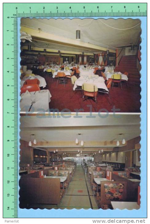 Granby  P. Quebec ( Restaurant Belval Double Vue  ) 2 Scan Carte Postale Post Card - Granby