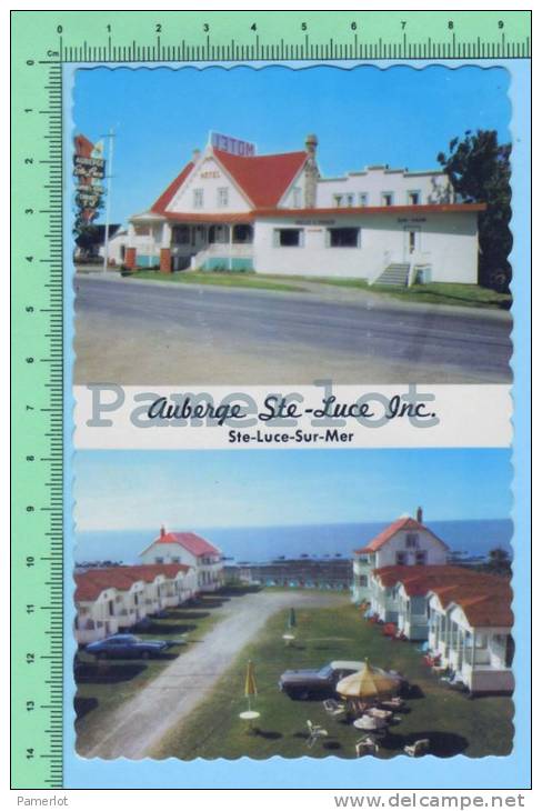 Sainte Luce Sur Mer Rimouski ( Auberge Ste-Luce Vieille Auto Old Car) 2 Scan Carte Postale Post Card - Rimouski
