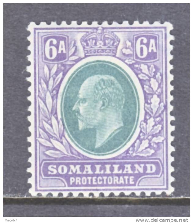 Somaliland  Protectorate  45  *  Wmk. 3  1905  Issue - Somaliland (Protectorate ...-1959)