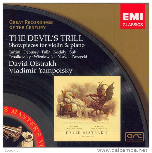 Oistrakh David - Yampolsky Vladimir - The Devil's Trill ( Showpieces For Violin & Piano ) - Klassik