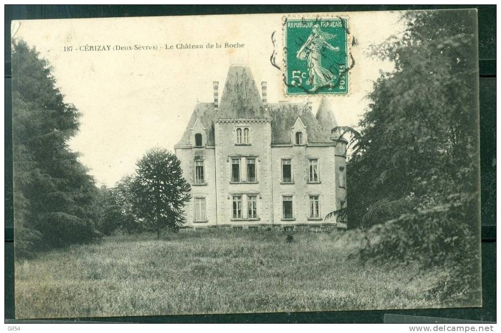 CERIZAY - Le Château De La Roche   - Ut35 - Cerizay