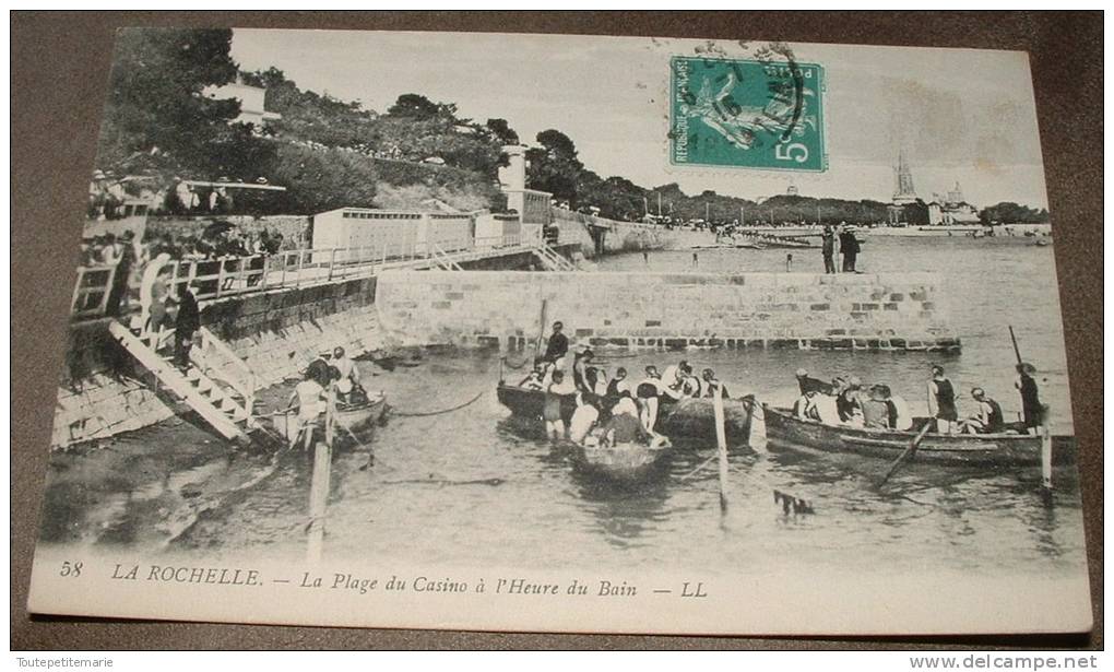 La Rochelle - La Plage Du Casino à L'heure Du Bain - La Rochelle