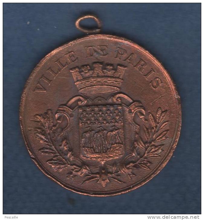 MEDAILLE VILLE DE PARIS / CONCOURS DES BEBES 1888 - MEDAILLE DE 1re CLASSE - PAUL CHENOT - Professionals / Firms