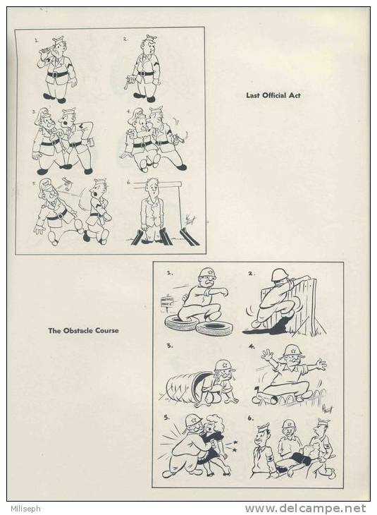 THE LITTLE GENERAL - By Howard Wyrauch - Cartoons - Dessins Humoristiques US - Humour Guerre  +/- 1950        (3249) - Englisch