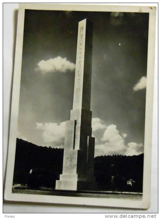 ROMA OBELISCO FASCISTA - MUSSOLINI DUX --- STUPENDA - Monuments Aux Morts