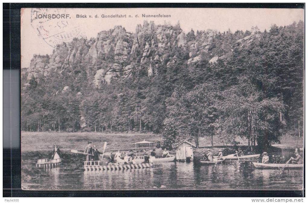 Jonsdorf - Blick Von Der Gondelfahrt Zum Nonnenfelsen - Jonsdorf