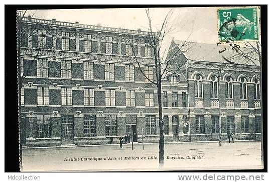 59 LILLE / Institut Catholique D'Arts Et Métiers, Dortoirs, Chapelle / - Lille