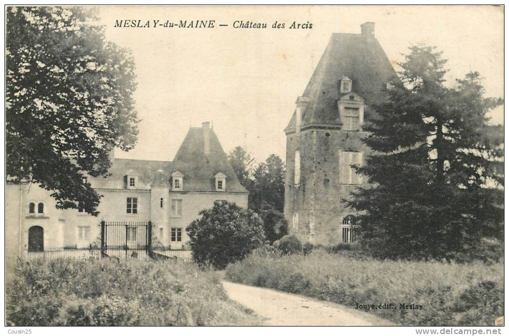 53 MESLAY DU MAINE - Château Des Arcis - Meslay Du Maine