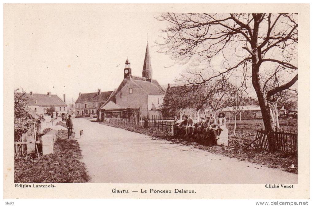 Lot 2 CPA - Chevru (77) - Le Ponceau Delarue / Ruines De L'ancien Pont Des Commandeurs - Altri & Non Classificati
