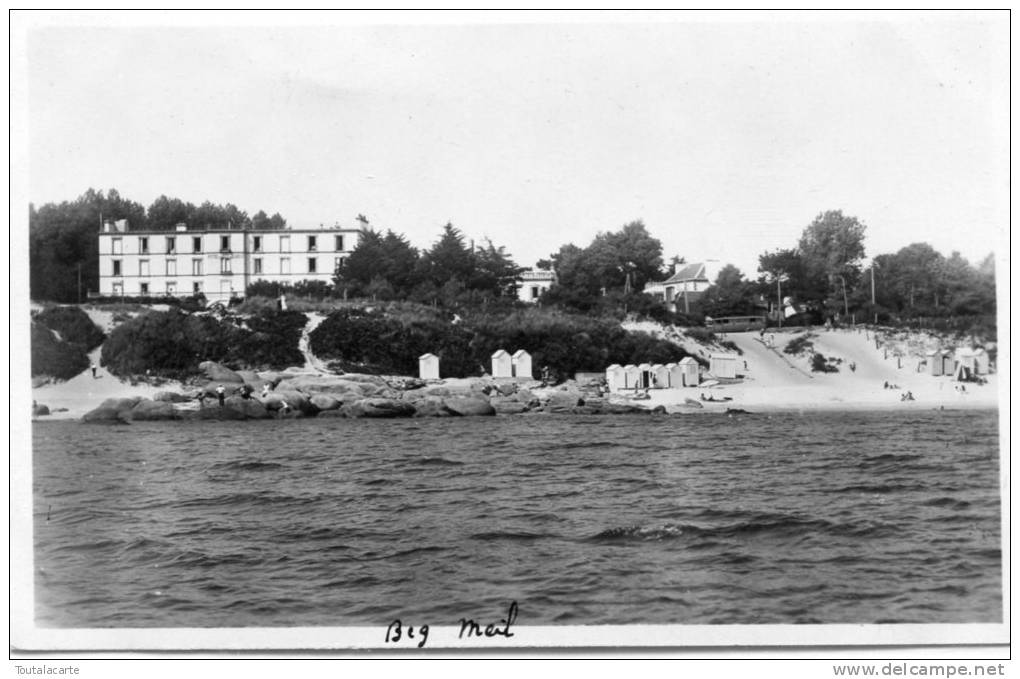 CPSM 29 BEG MEIL L HOTEL DES DUNES ET SA PLAGE - Bannalec