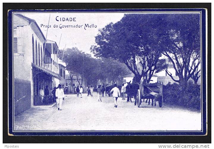 SAO TOME AND PRINCIPE (Africa) - Cidade - Praça Governador Mello - Santo Tomé Y Príncipe