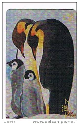 AUSTRIA - TELEKOM AUSTRIA (L&G) -  2000 PAINTING: KUNST (GINO MARGREITER: PENGUINS) TIRAGE 760    USED °  -  RIF. 5367 - Pinguins