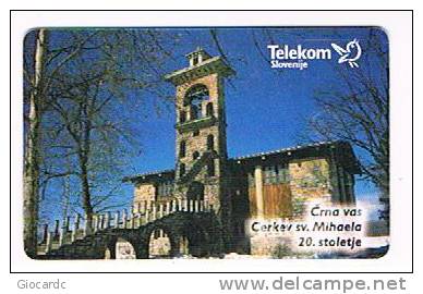 SLOVENIA (SLOVENIJA)  - TELEKOM SLOVENIJE  -   1999 SVETI MIHAEL  /  SV. MIHAELA CHURCH  - USED  -  RIF. 3103 - Slovenia